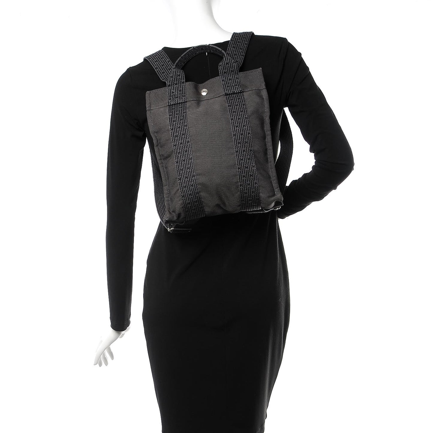 Canvas Herline Backpack Grey