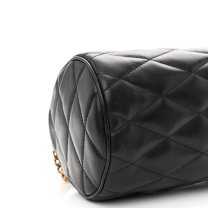 Saint Laurent Lambskin Monogram Small Sade Tube Bag Black 9 of 10