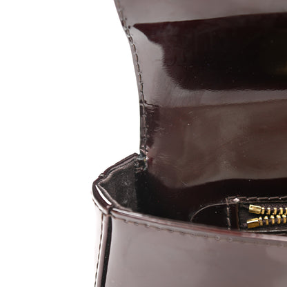 Louis Vuitton Patent Sobe Clutch Rouge Fauviste 8 of 11