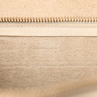 Celine Grained Calfskin Nano Belt Bag Chalk 6 of 13