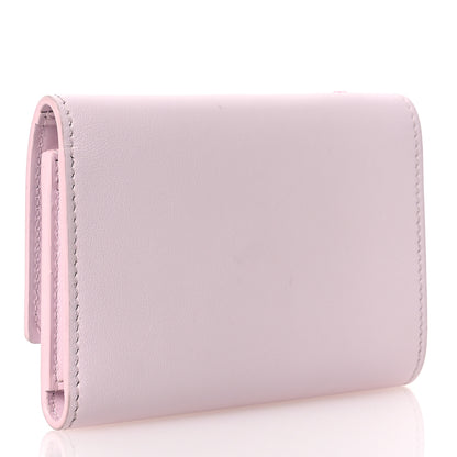 Louis Vuitton LV X TM Lambskin Embroidered Cherry Blossom Capucines Compact Wallet Pink 3 of 11