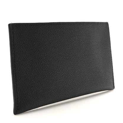 Louis Vuitton Calfskin Felicie Chain Wallet Card Holder Insert Black 3 of 6