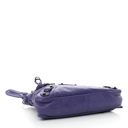 Balenciaga Agneau Classic Hardware Town Bleu Lavande 5 of 13