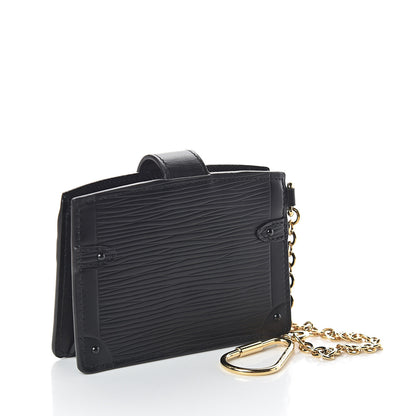 Louis Vuitton Epi Trunk Multicartes Black 2 of 8