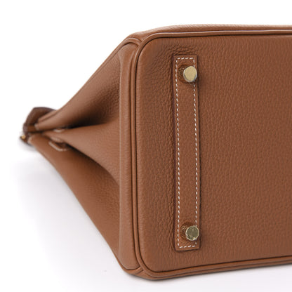 Hermes Togo Birkin 30 Gold 6 of 11
