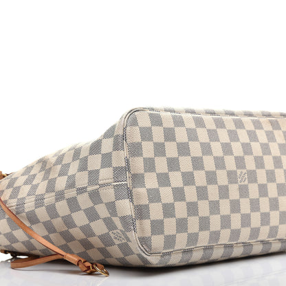 Louis Vuitton Damier Azur Neverfull MM 7 of 8