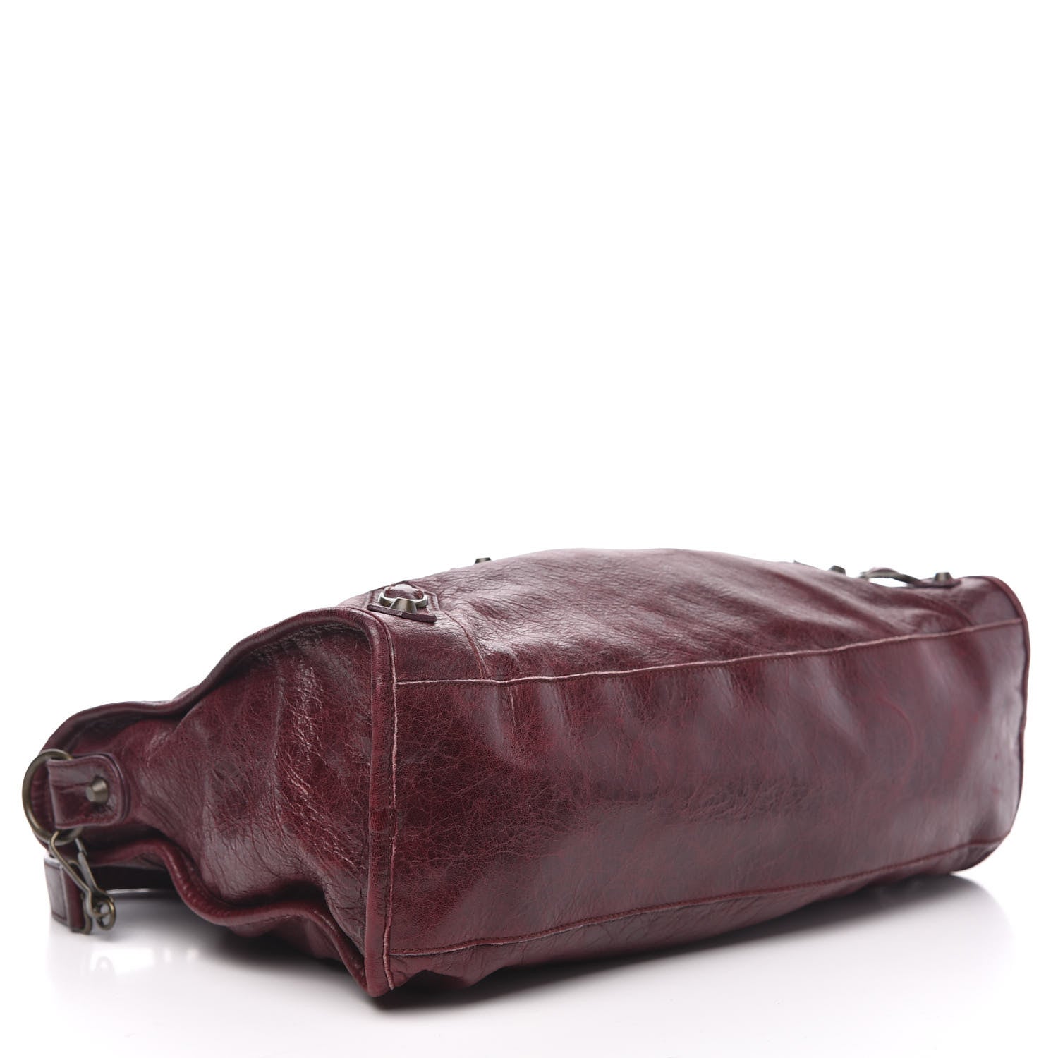 Balenciaga Agneau Classic Hardware City Bordeaux 4 of 12