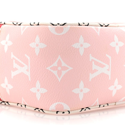 Louis Vuitton Monogram Giant Beach Pouch Rouge 9 of 10