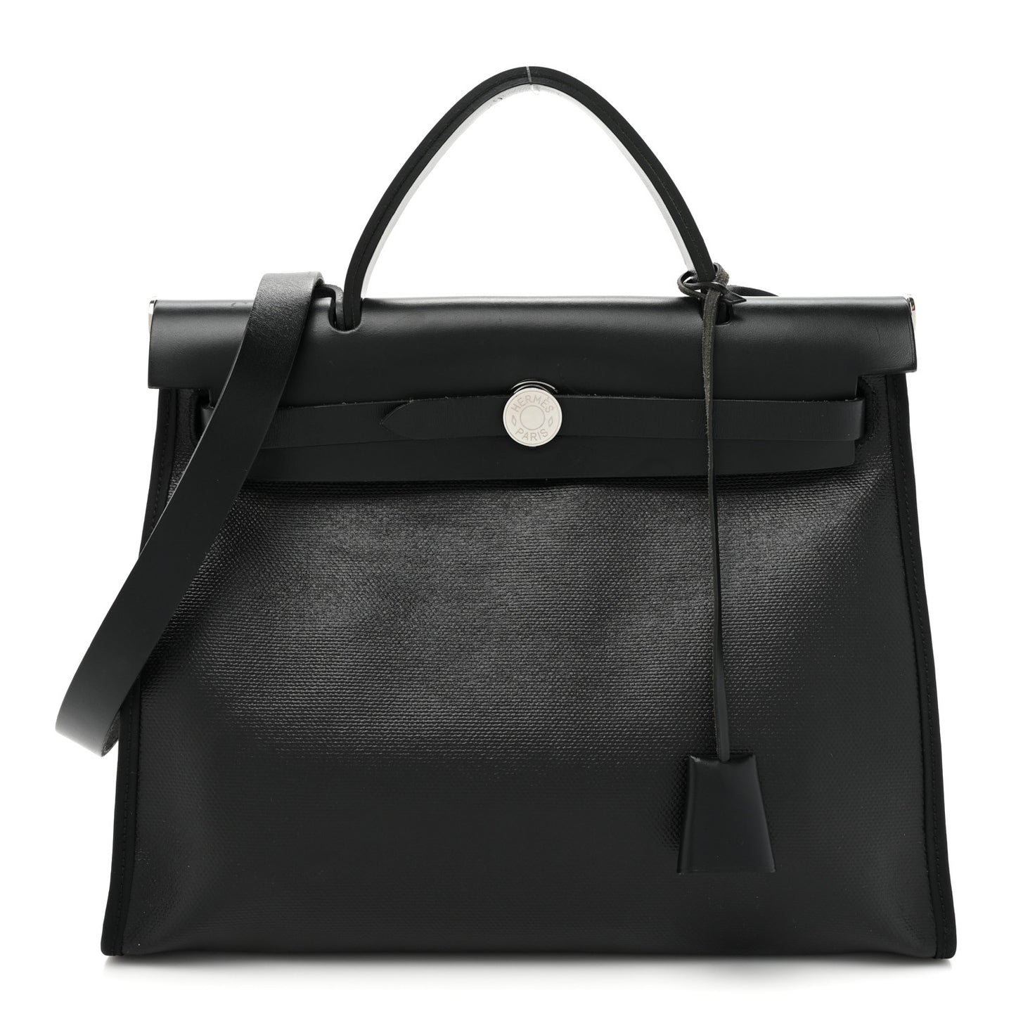 Toile H Berline Vache Hunter Herbag Zip PM 31 Black Ecru