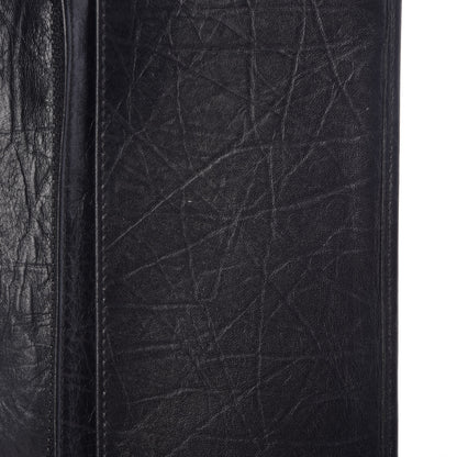 Chanel Aged Calfskin Quilted Cambon Yen Wallet Black 15 of 15