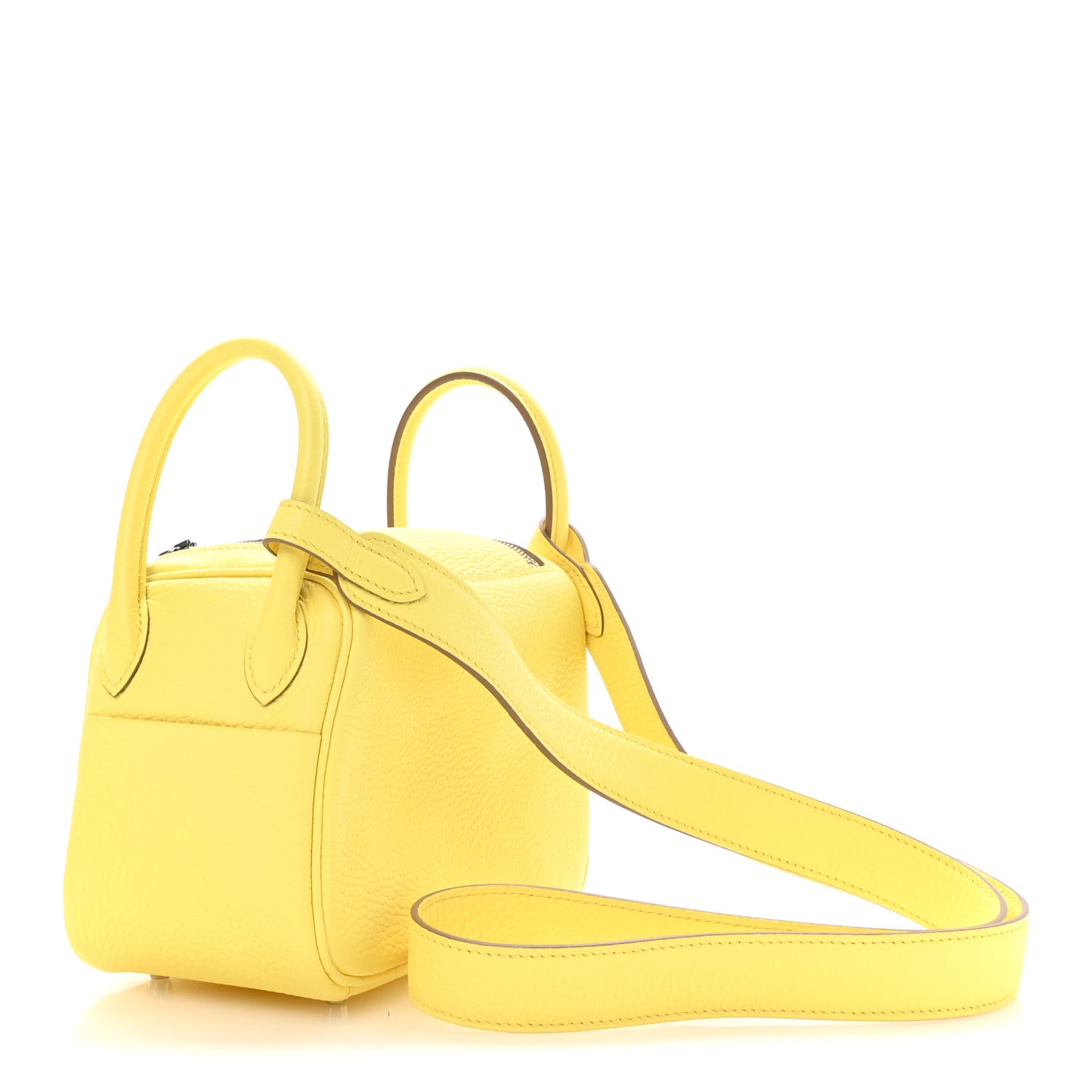 Taurillon Clemence Mini Lindy 20 Limoncello