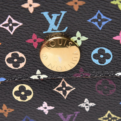 Louis Vuitton Monogram Multicolor Sarah Wallet Black Grenade 10 of 13
