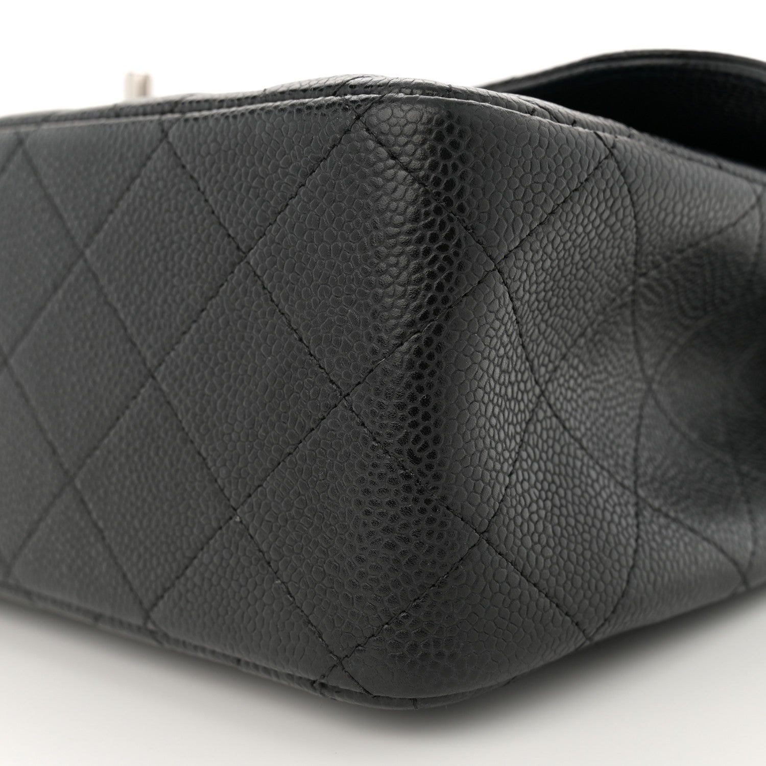 Chanel Caviar Quilted Jumbo Double Flap Black 10 of 14