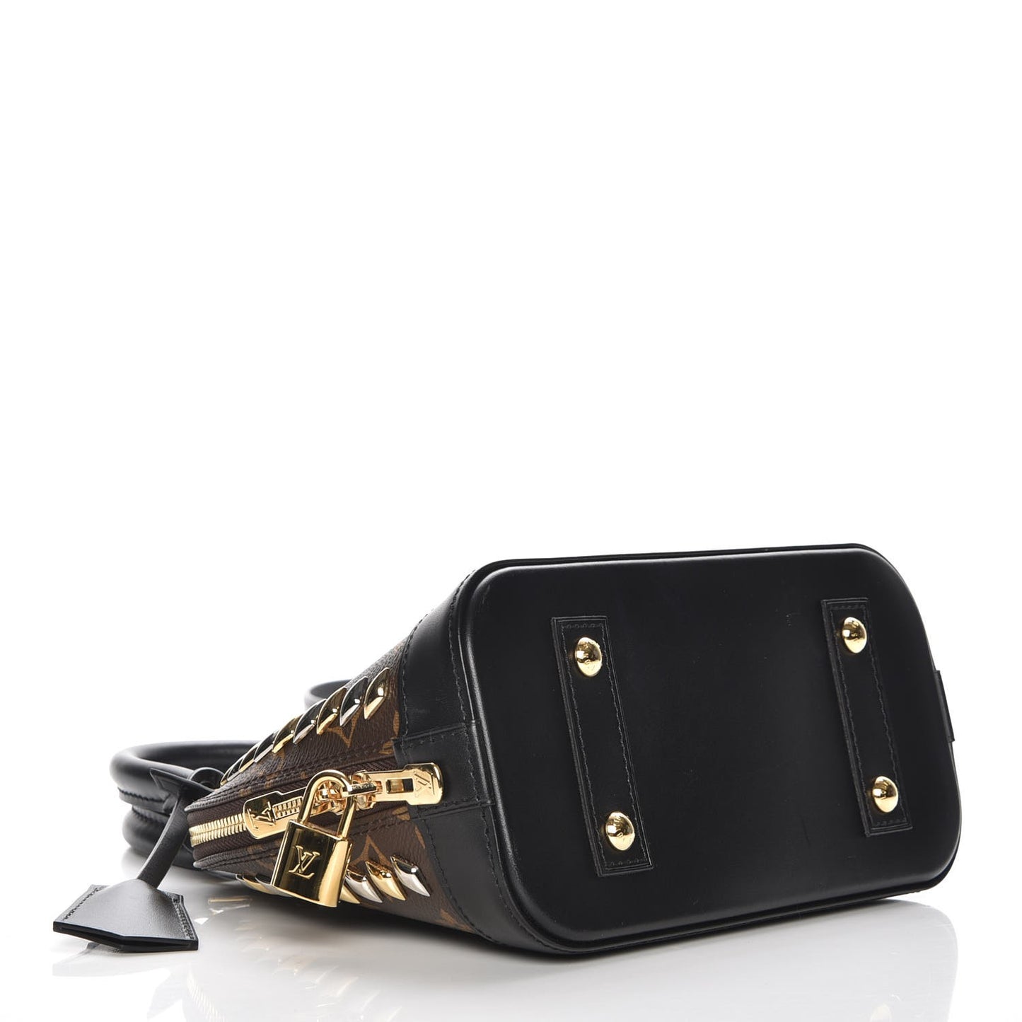 Monogram Macassar Studded Alma BB