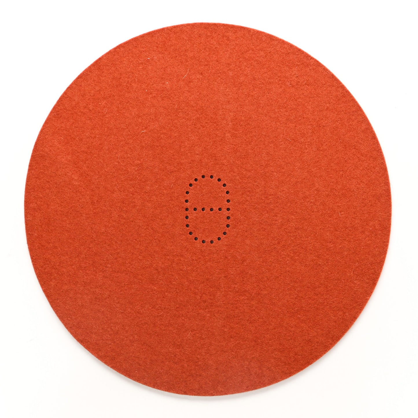 Maple Wool Felt Bridle Calfskin Declick Dice Game Brique