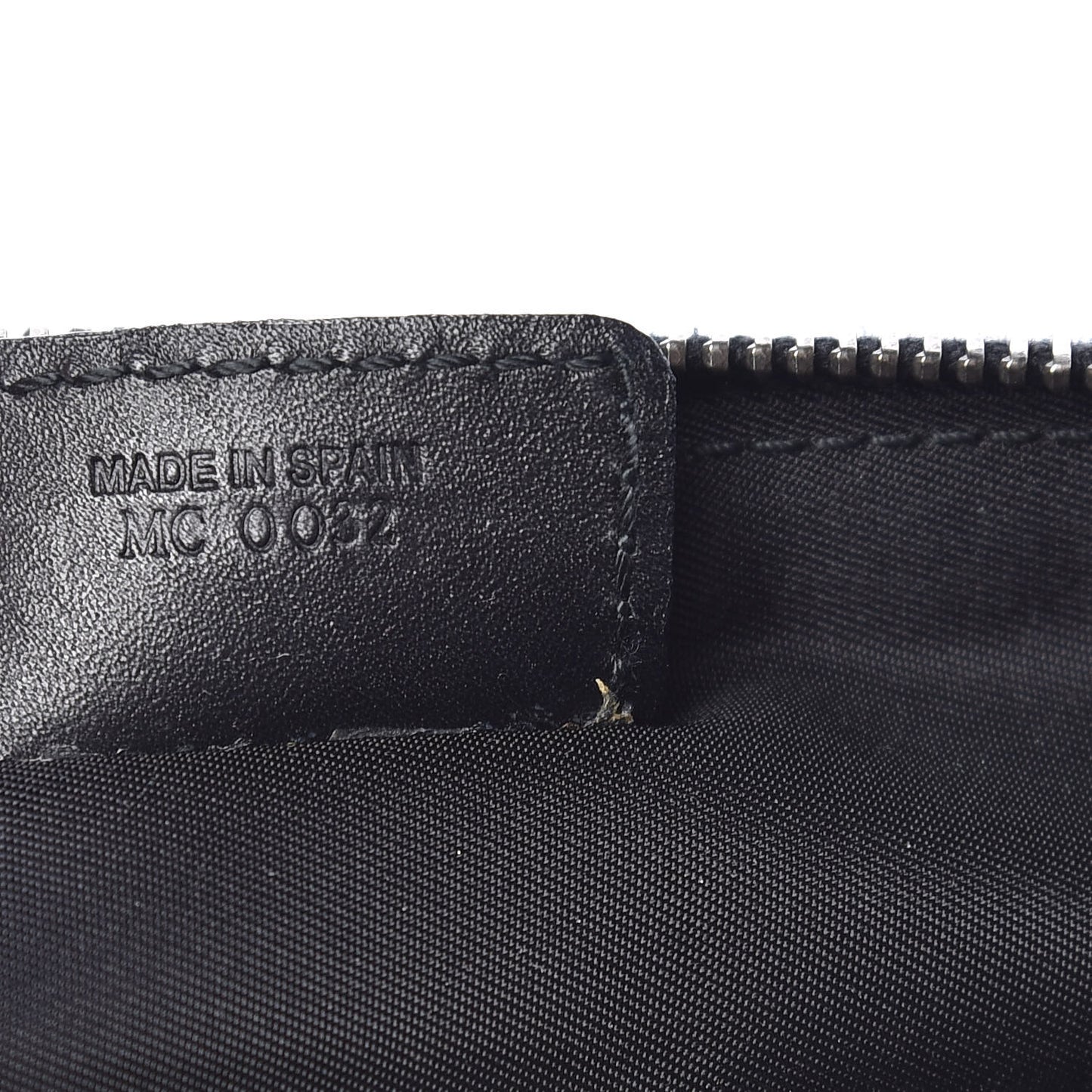 Monogram Mini Saddle Pochette Black