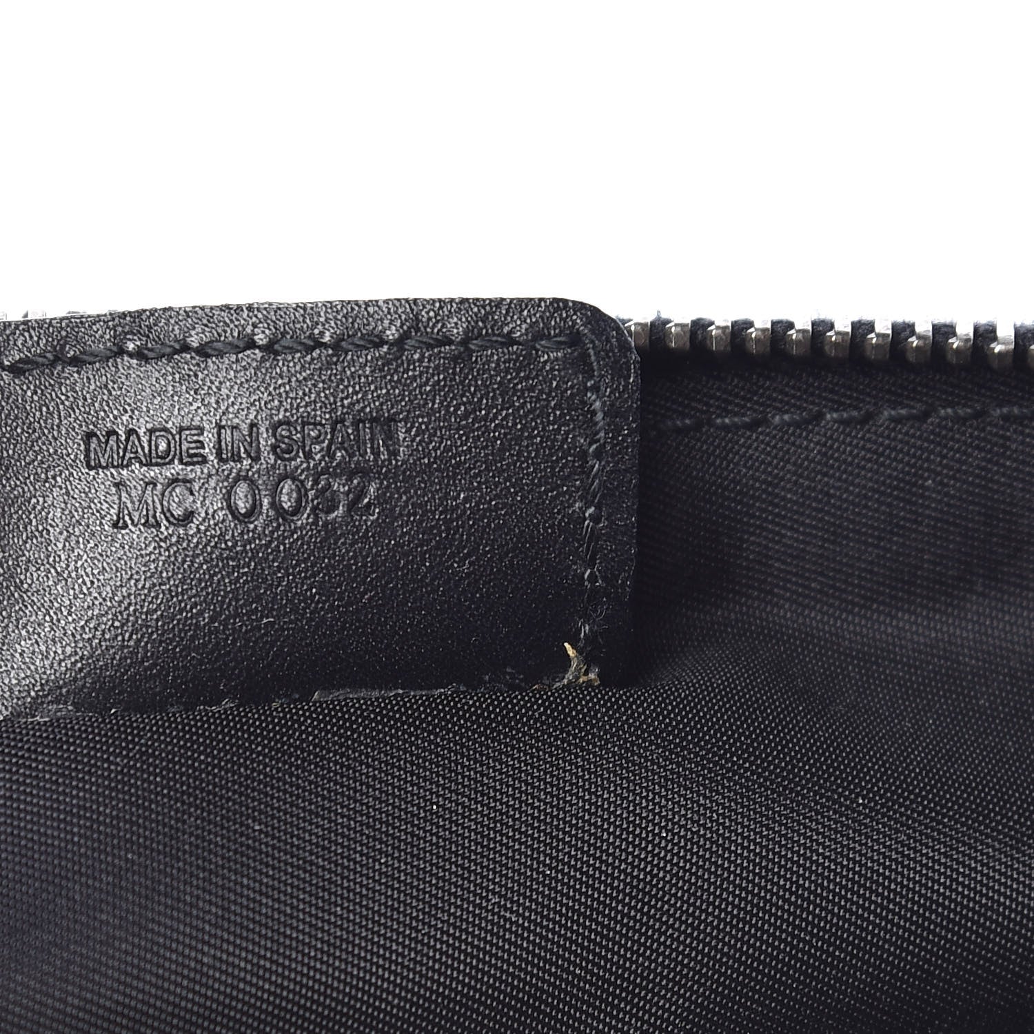 Christian Dior Monogram Mini Saddle Pochette Black 7 of 10