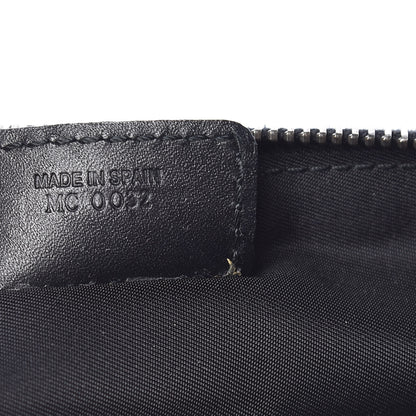 Christian Dior Monogram Mini Saddle Pochette Black 7 of 10