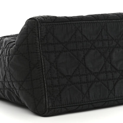 Christian Dior Nylon Cannage Medium Lady Dior Black 9 of 13