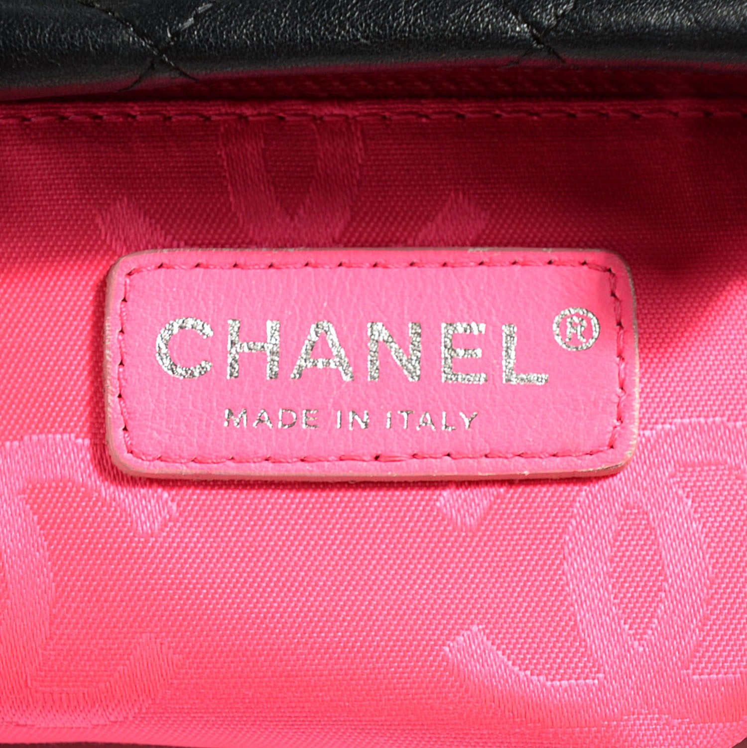 Chanel Calfskin Quilted Medium Cambon Tote Black White 6 of 7