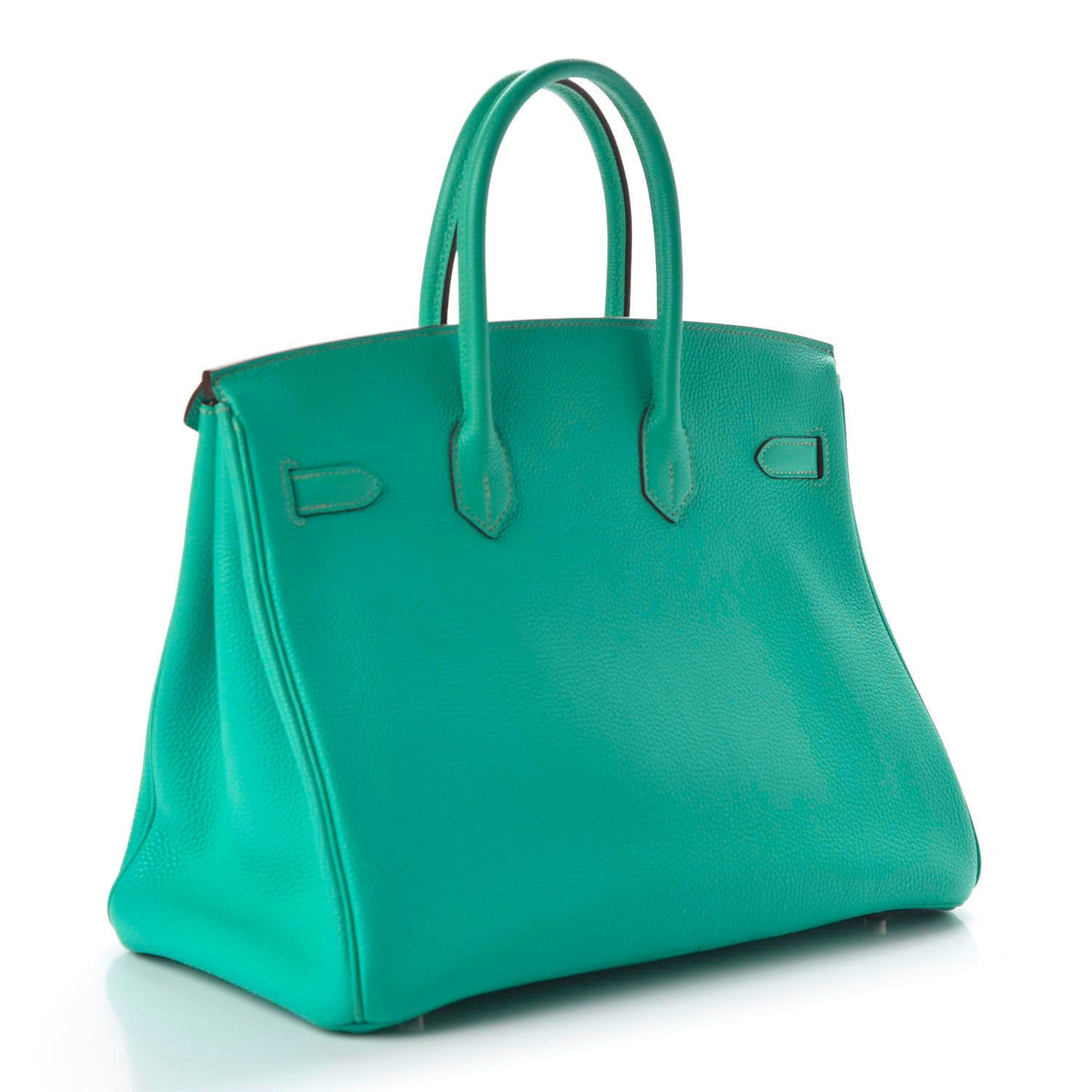 Togo Birkin 35 Bleu Paon