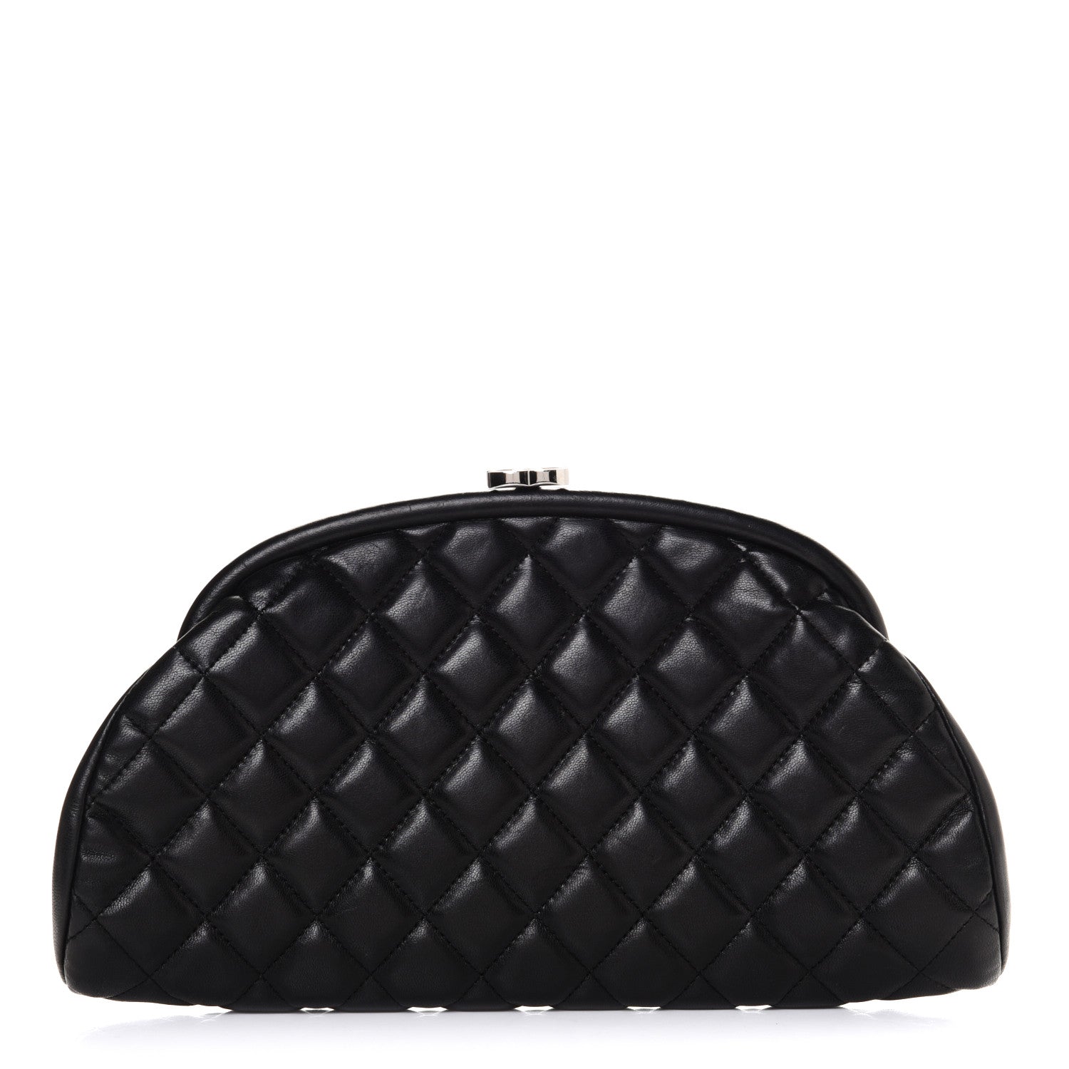 Chanel Lambskin Quilted Timeless Clutch Black 1 of 13
