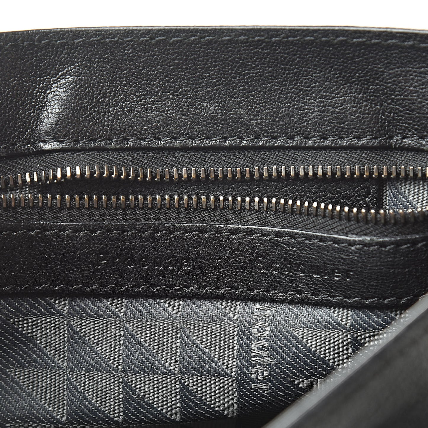 Lambskin PS1 Mini Pouch Messenger Black