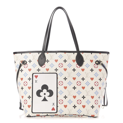 Louis Vuitton Game On Neverfull MM White 1 of 10
