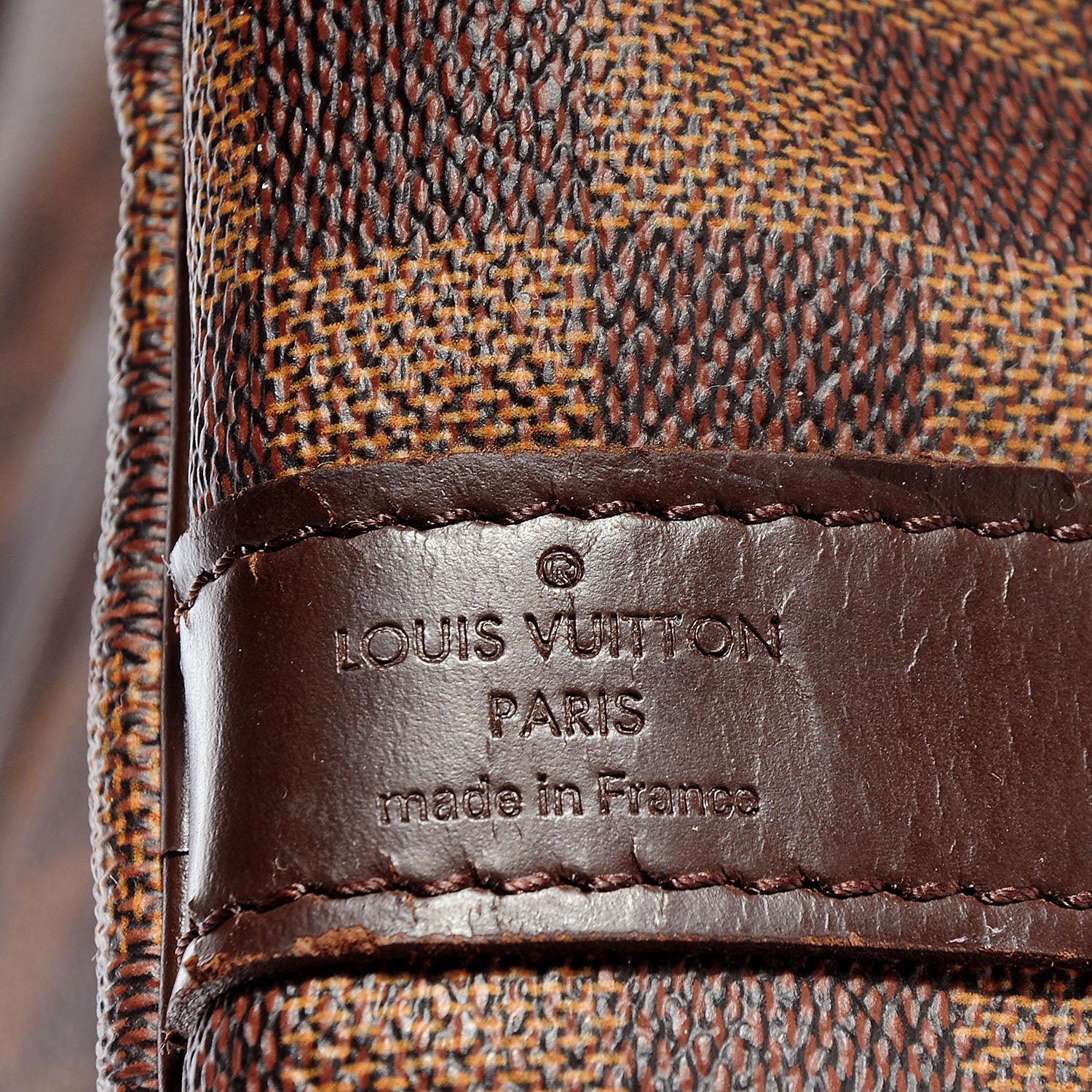 Louis Vuitton Damier Ebene Keepall Bandouliere 55 5 of 7
