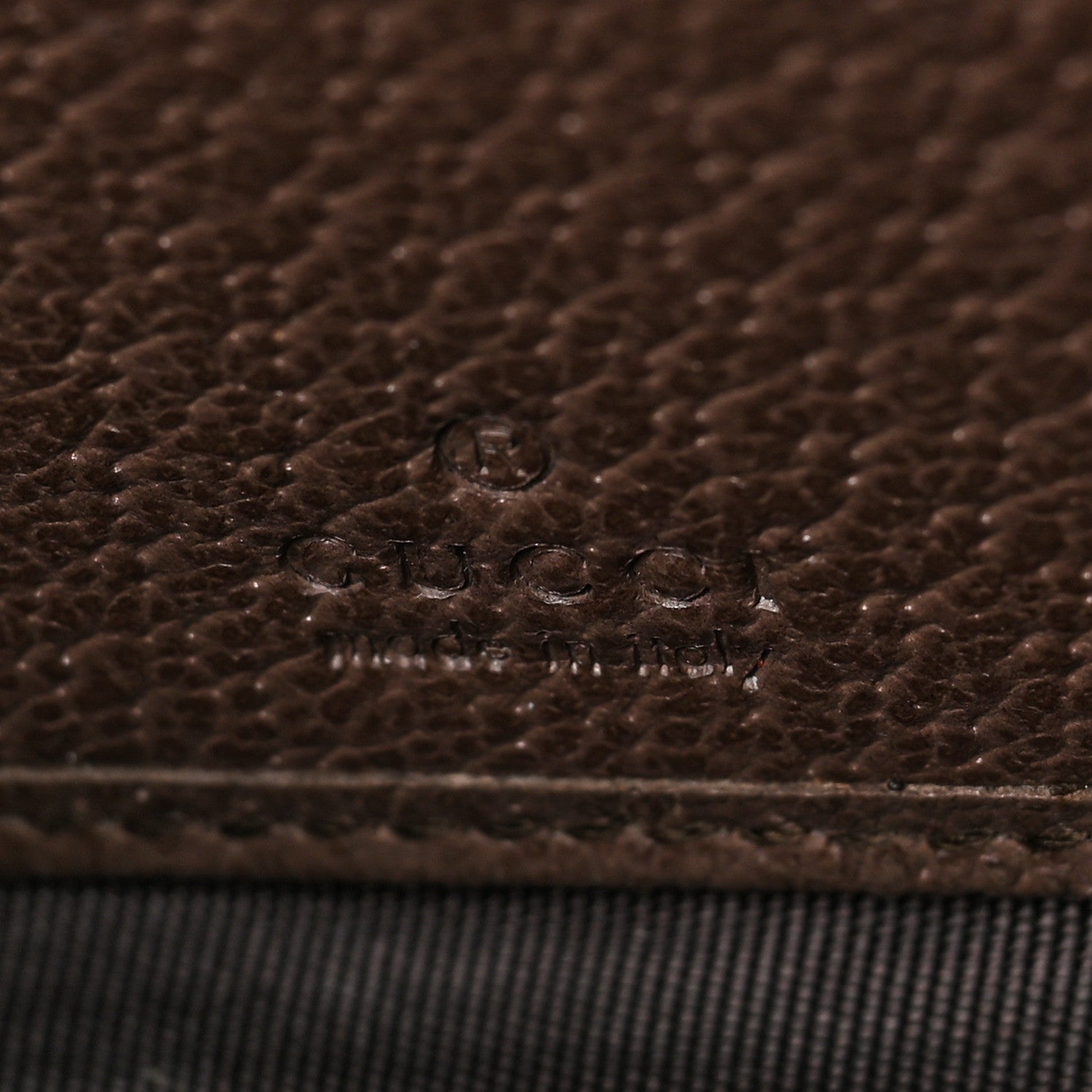 Gucci GG Supreme Monogram Web Ophidia Zip Around Wallet Brown 6 of 7