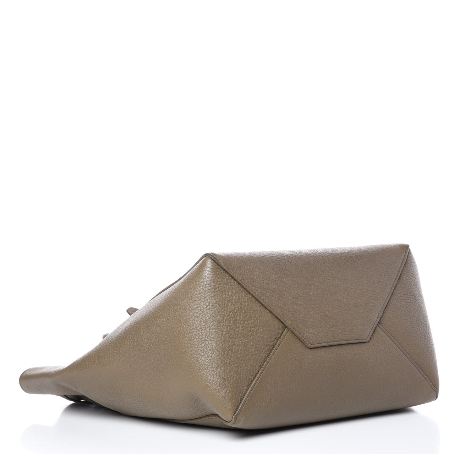 Soft Grained Calfskin Small Belt Cabas Phantom Taupe