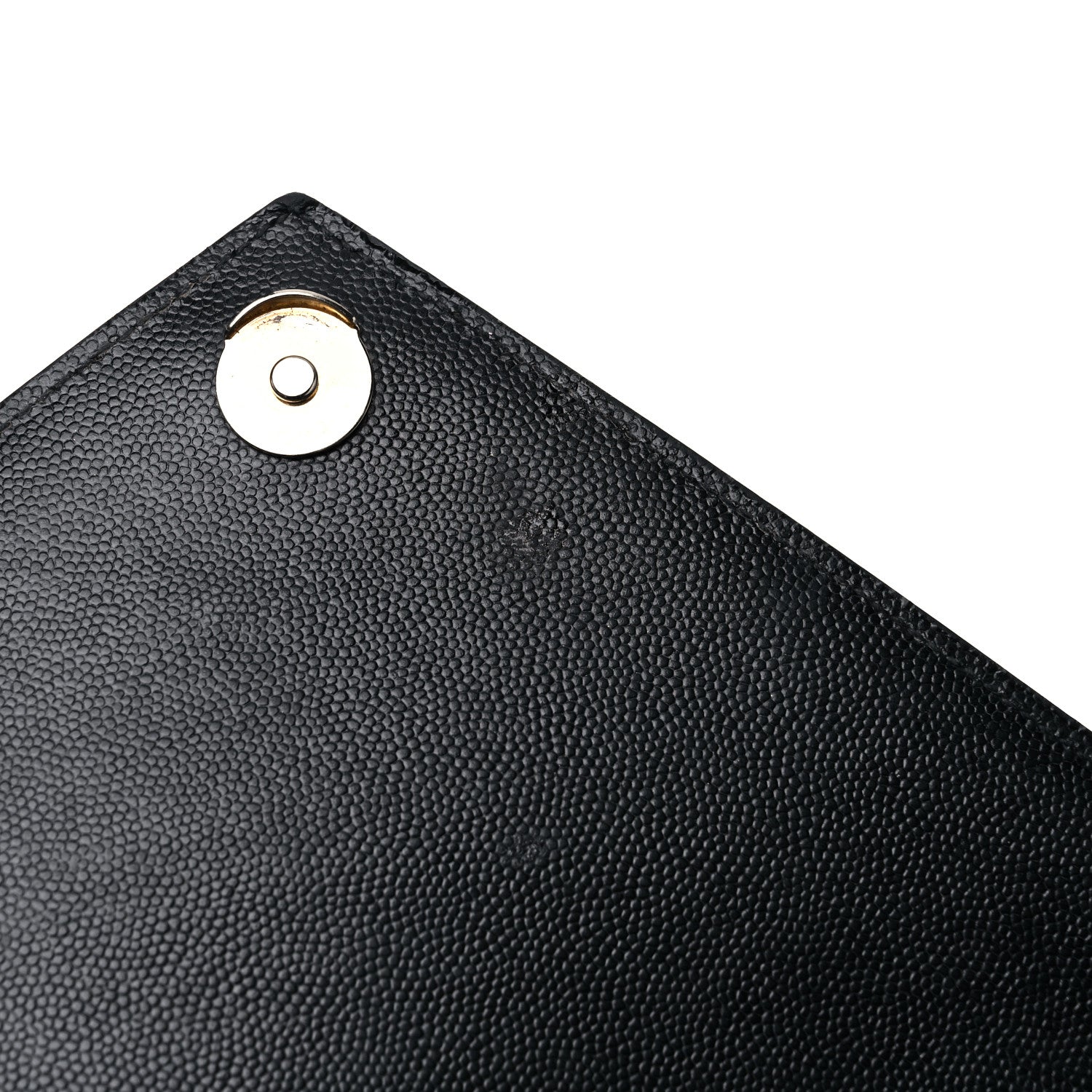 Saint Laurent Grain De Poudre Textured Mixed Matelasse Large Triquilt Monogram Satchel Black 20 of 28