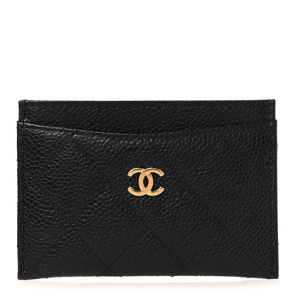 Chanel Caviar Quilted Card Holder Black 2 of 18