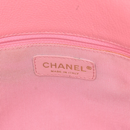 Chanel Calfskin Cerf Shopper Tote Pink 5 of 5