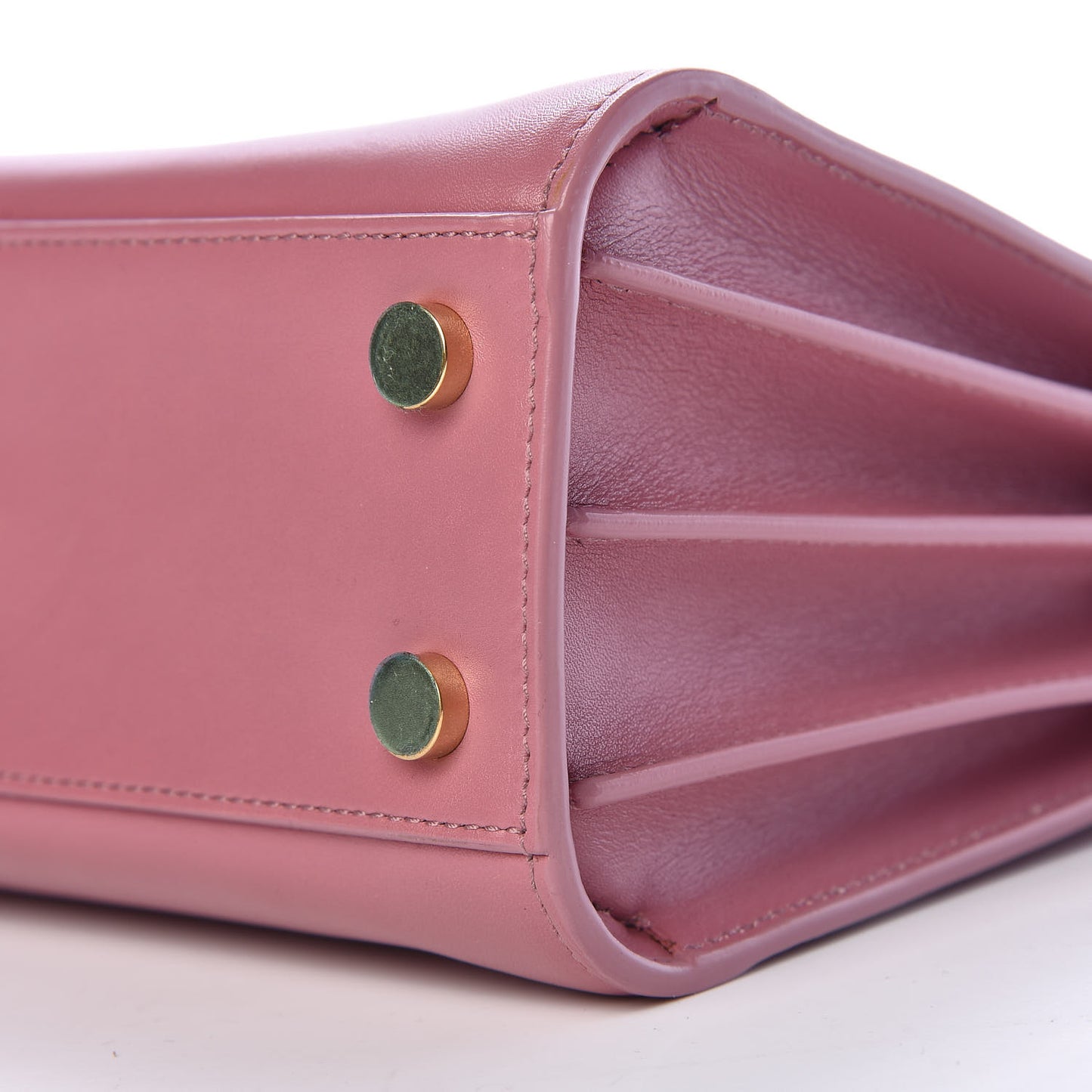 Calfskin Nano Sac De Jour Rose Dark