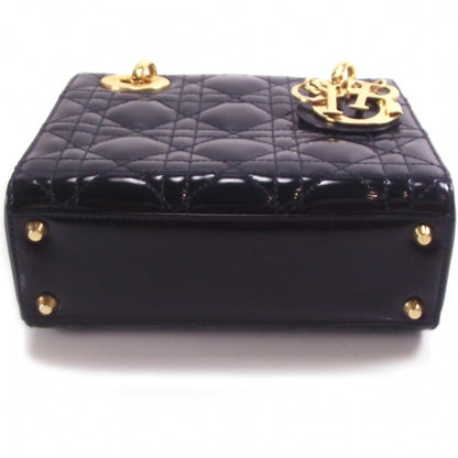 Christian Dior Patent Cannage LADY DIOR 4 of 9