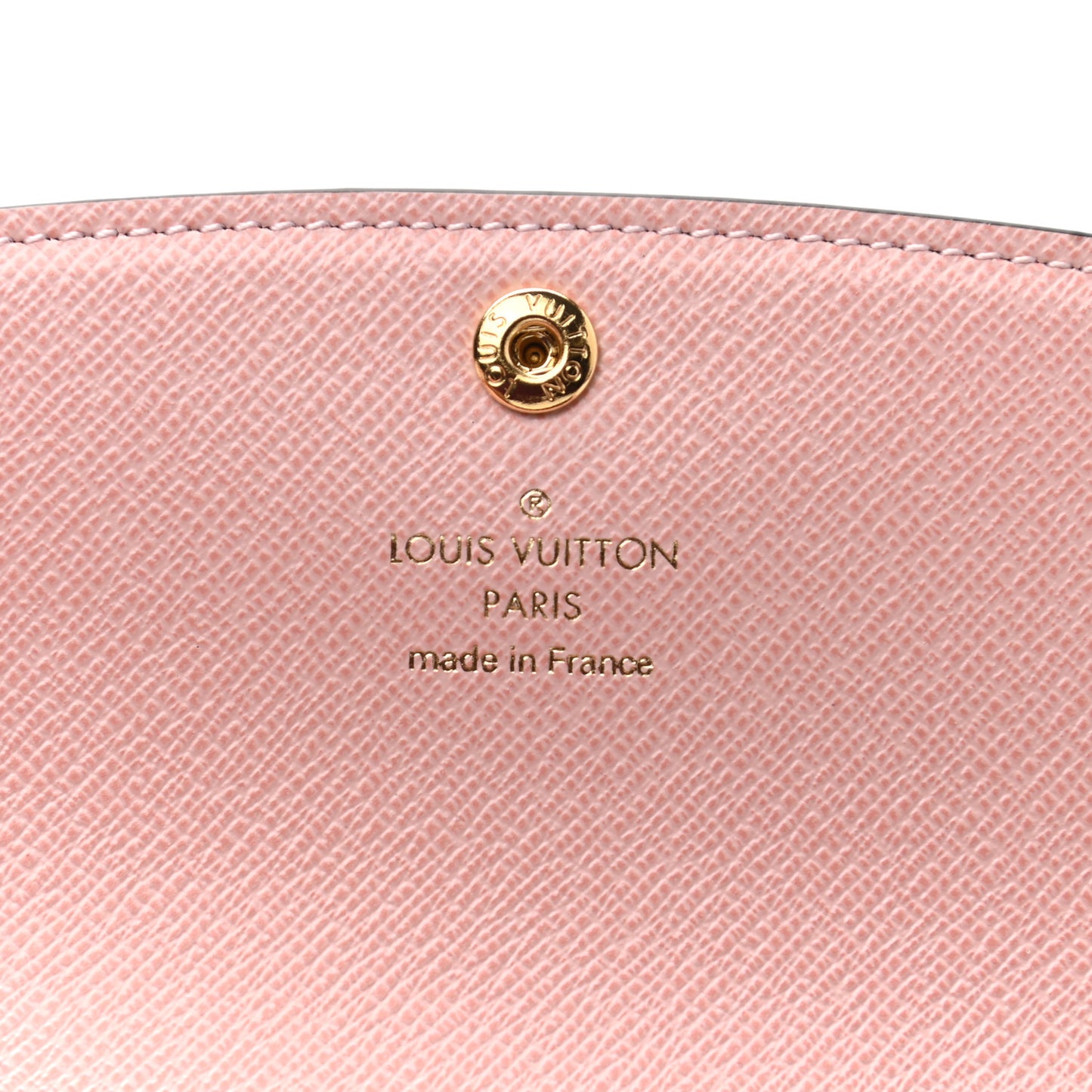Monogram Emilie Wallet Rose Ballerine