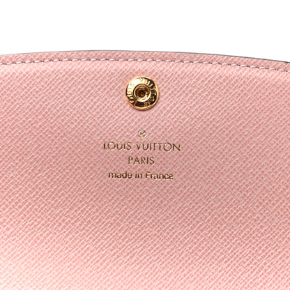 Louis Vuitton Monogram Emilie Wallet Rose Ballerine 6 of 7