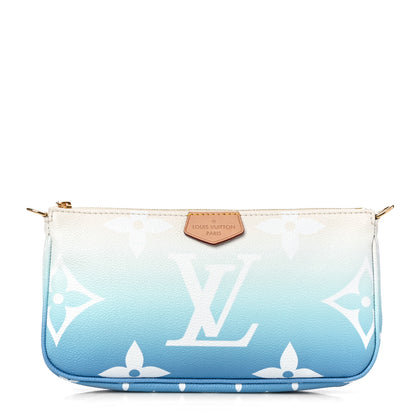 Louis Vuitton Monogram Giant By The Pool Multi Pochette Accessories Large Pochette Blue 1 of 9