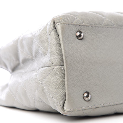 Chanel Caviar Large Be Caviar Tote Grey Black 7 of 10