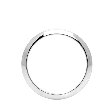 Tiffany Platinum 2mm Knife Edge Wedding Band Ring 50 5.5 4 of 6