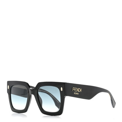 Fendi Acetate Fendi Roma Sunglasses FF 0457/G/S Black Blue 1 of 6