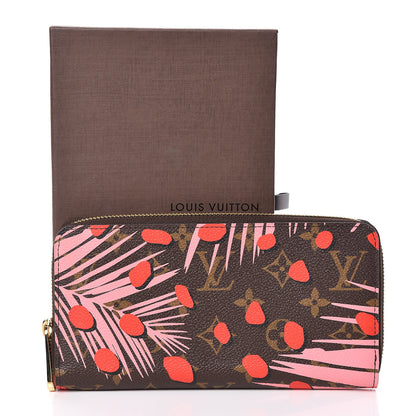 Louis Vuitton Monogram Jungle Dots Zippy Wallet Sugar Pink Poppy 7 of 7