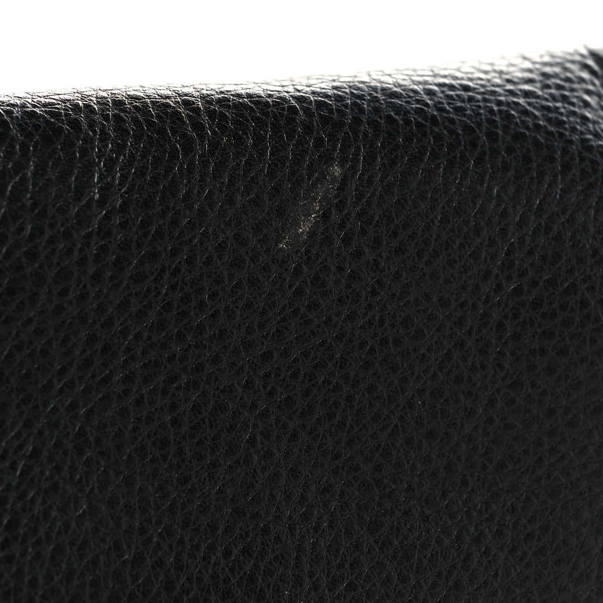 Vitello Flamingo Fendista Pouchette Crossbody Black