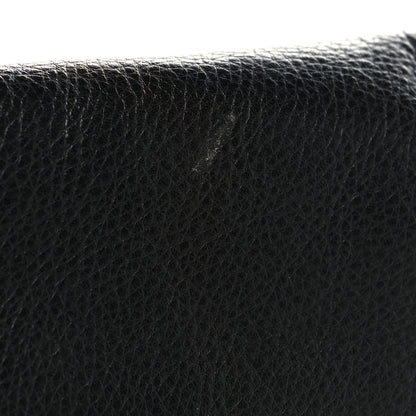 Fendi Vitello Flamingo Fendista Pouchette Crossbody Black 12 of 12