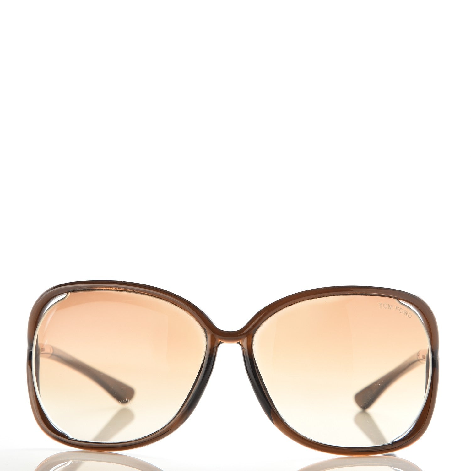 Tom Ford Raquel Sunglasses TF76 Dark Brown 2 of 8