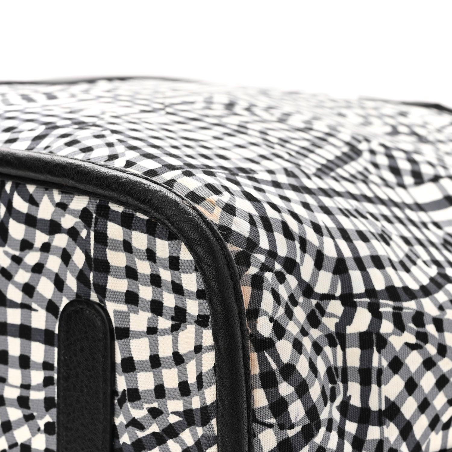 MCM Visetos Large Liz Reversible Shopper Tote Black 17 of 17