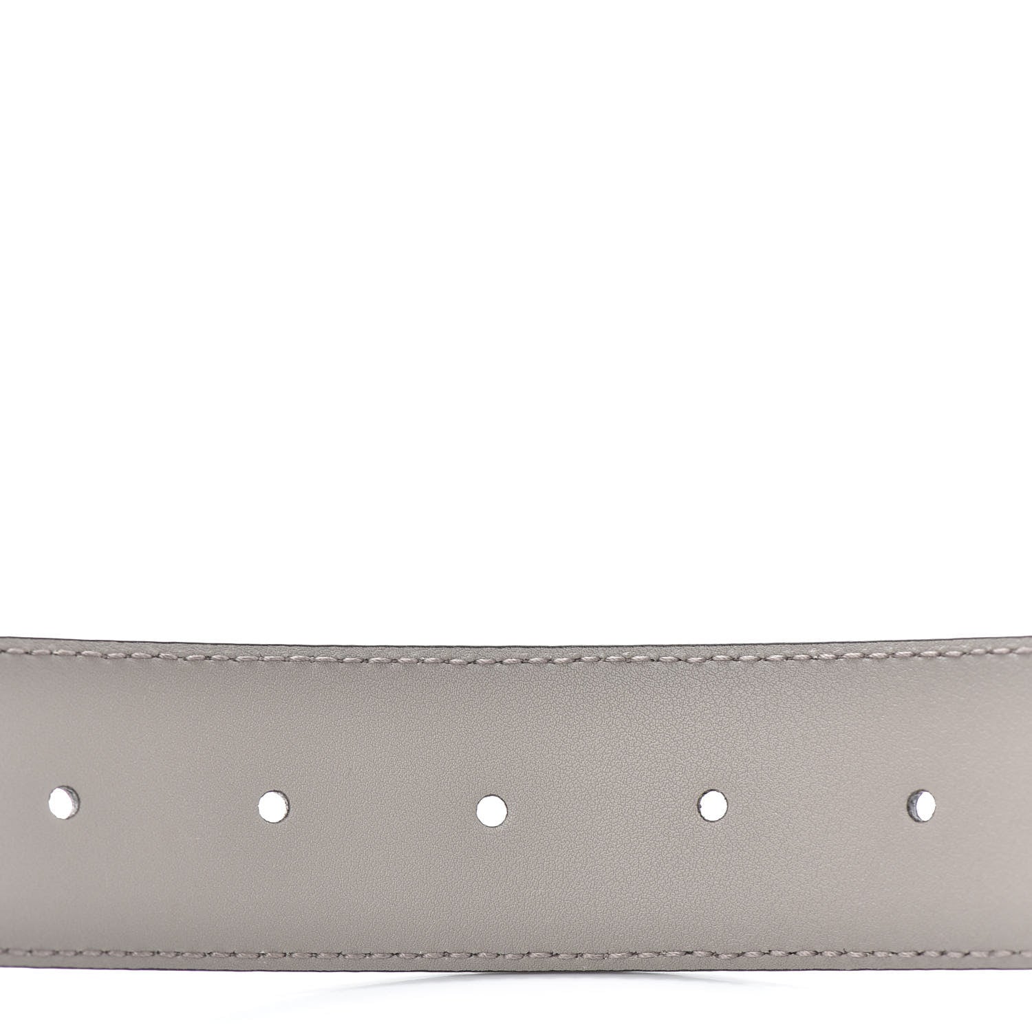 Gucci Moon Calfskin Interlocking G 37mm Belt 85 34 Storm Grey 6 of 6