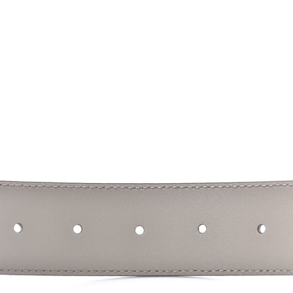 Gucci Moon Calfskin Interlocking G 37mm Belt 85 34 Storm Grey 6 of 6