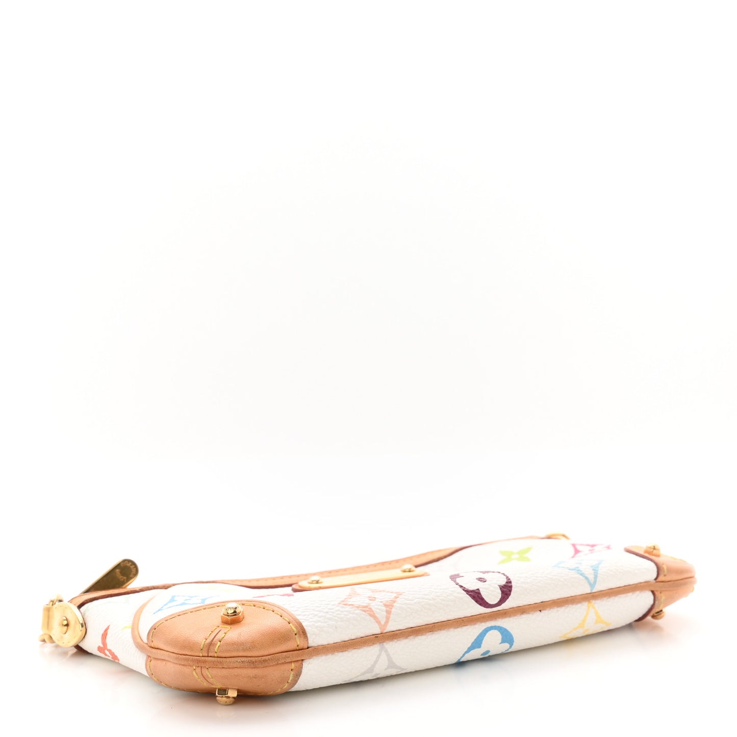 Monogram Multicolor Pochette Milla MM White
